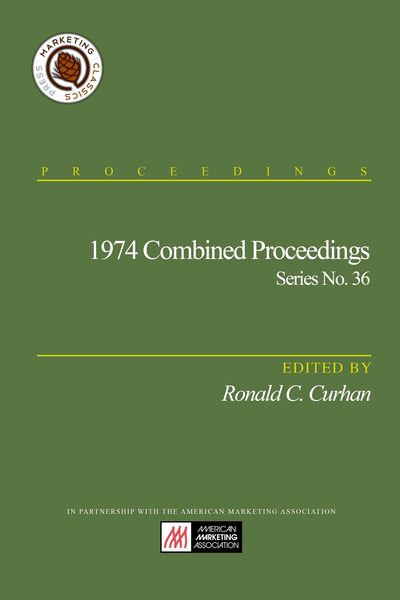 1974 Combined Proceedings, Series No. 36 cover
