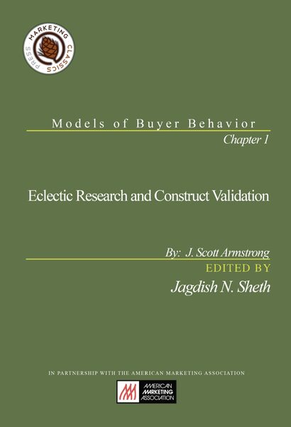 Chapter 1: Eclectic Research and Construct Validation cover