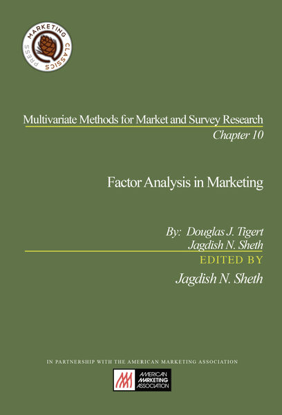 Chapter 10: Factor Analysis in Marketing