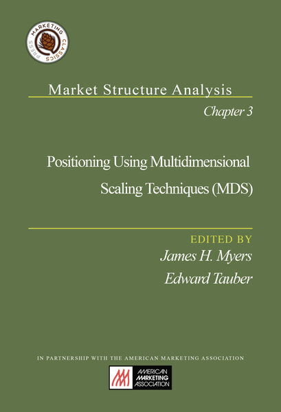 Chapter 3 - Positioning Using Multidimensional Scaling Techniques (MDS) cover