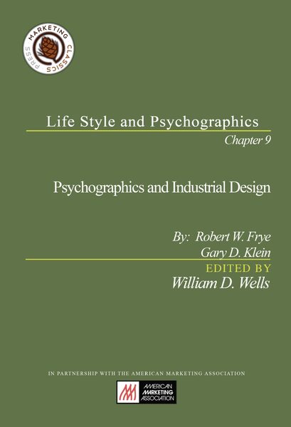 Chapter 9: Psychographics and Industrial Design