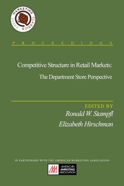 Competitive Structure in Retail Markets: The Department Store Perspective