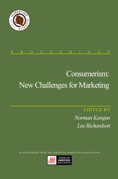 Consumerism: New Challenges for Marketing
