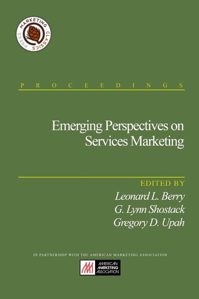 Emerging Perspectives on Services Marketing cover