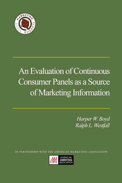 An Evaluation of Continuous Consumer Panels as a Source of Marketing Information
