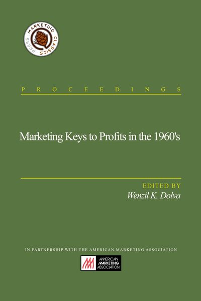 Marketing Keys to Profits in the 1960’s