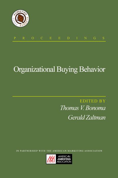 Organizational Buying Behavior