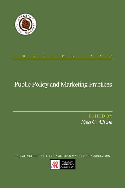 Public Policy and Marketing Practices