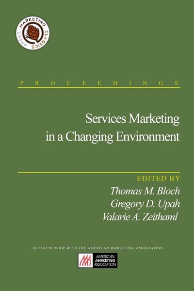 Services Marketing in a Changing Environment