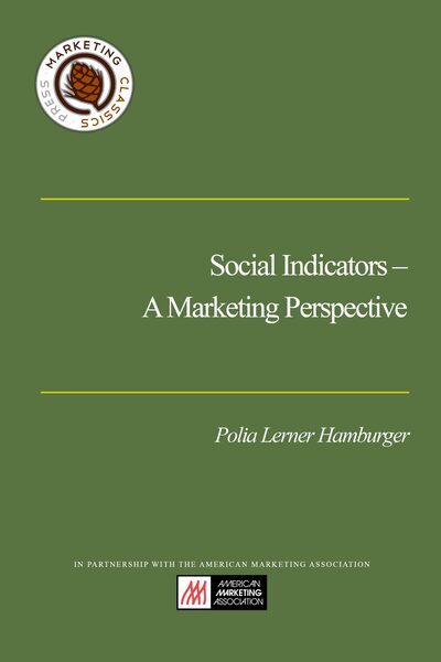 Social Indicators: A Marketing Perspective