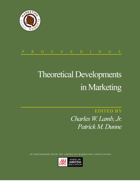 Theoretical Developments in Marketing